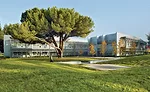 Named in recognition of Tranquility Base, the first human outpost on the moon, the LEED Platinum Sustainability Base was designed to be an economic engine for built-environment technologies leading to