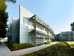 Exterior of the Sustainability Base at the NASA Ames Research Center