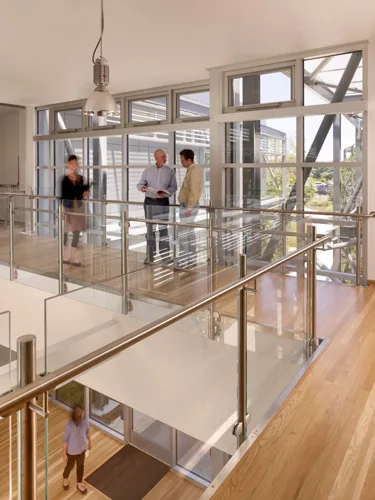 Interior of the Sustainability Base at the NASA Ames Research Center