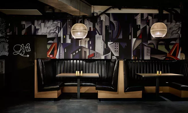 Caf' banquette