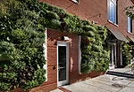 Living walls incorporate herbs and other edibles into two sides of the building.