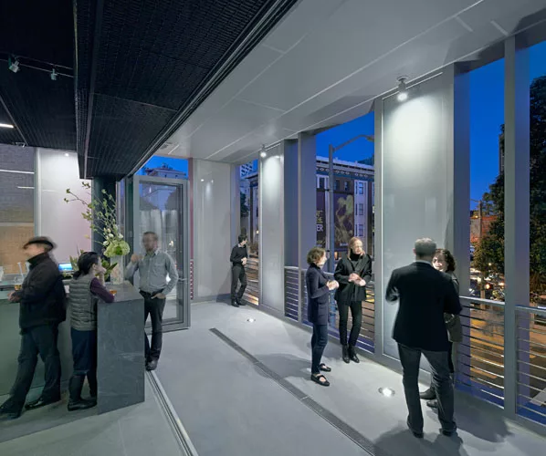 2nd Floor lobby terrace