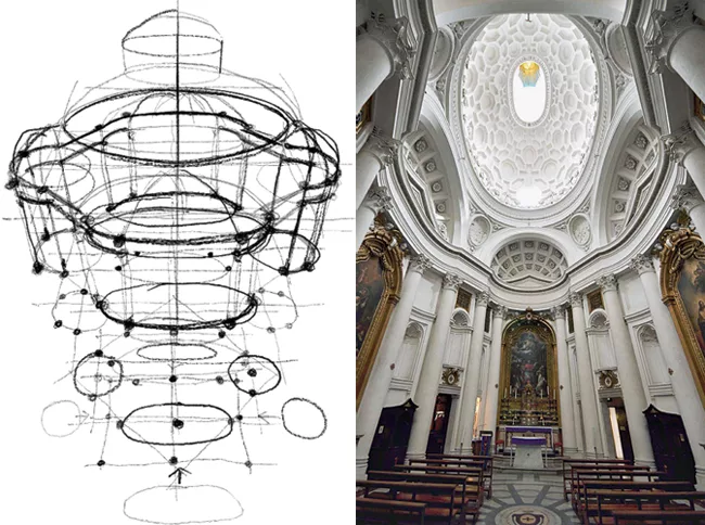 “Mental Canvas” is a conceptual-design tool that allows users to combine several 2-D drawings and then explore the assembled sketches by panning, tilting, and zooming. The program’s