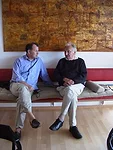 Stefan Behnisch, principal of Behnisch Architekten, and his father, architect G'nter Behnisch.