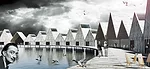 In 2012, architects Paul Dieterlen, Jorge Ruiz Boluda, and Agustín Durá Herrero envisioned a motley crew of guests for an “Inspiration Hotel” conceptual design competition in Spa
