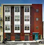 Geared to young professionals, micro-apartment building 38 Harriet Street in San Francisco by Trachtenberg Architects includes 23 350-square-foot units.