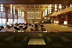 Hotel lobby.