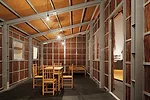 Vo Trong Nghia built a transportable house supported by steel beams for residents of Vietnam's Mekong Delta.