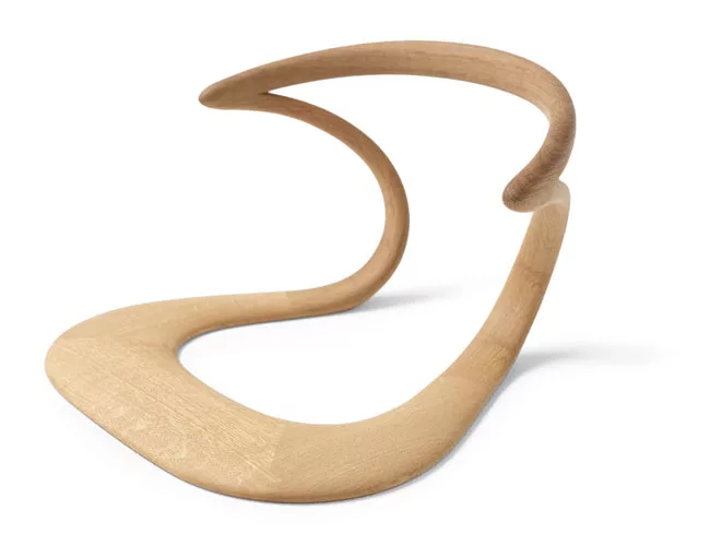 Tatamiza legless chair by Kenya Hara/Hara Design Institute for Hida Sangyo