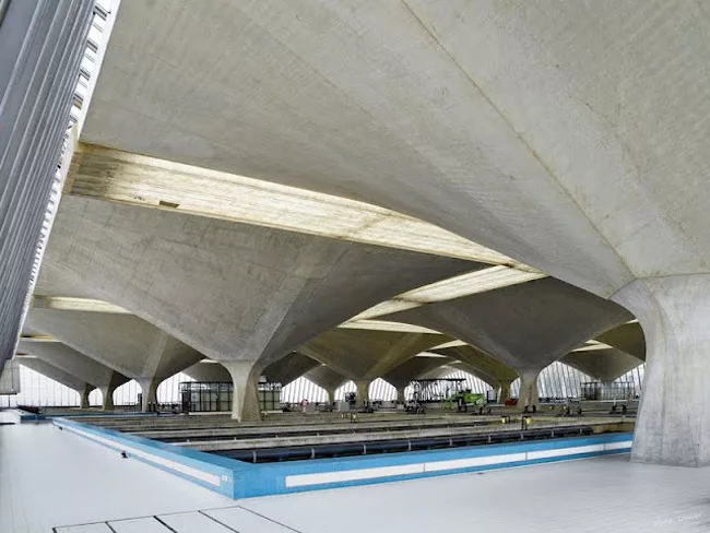 A filtering plant for drinking water designed by architect Wim Quist. 