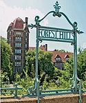 Forest Hills Gardens in Queens, New York, designed by the Olmsted Brothers in 1909, was conceived when new rail lines expanded possibilities for urban planning. Cul-de-sacs, broad boulevards, and publ