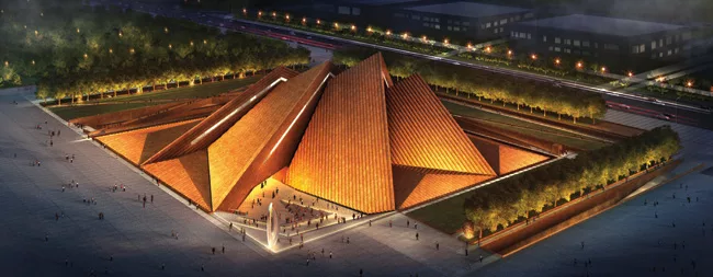 Datong Art Museum in Shanxi Province by Foster + Partners.