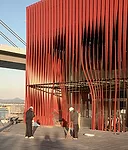 This 65,000-square-foot Museum and Cultural center in northern Japan evolved from a winning mixed-use development scheme for the Aomori City Northern Style Housing competition, organized to revitalize