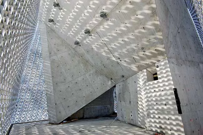 Located in Winnipeg's Old Market Square, the OMS Stage is an open-air performance space in a public plaza designed by landscape firm Scatliff+Miller+Murray. In the city's frequently freezing climate,