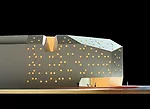 Starting with urban design guidelines that called for a chamfered corner and top-floor setbacks, Carnicero and his associates Alejandro V'rseda and Ignacio Vila decided to transform the beveled edge i