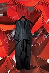 This temporary environment and display system for New York City'based fashion label Ohne Titel's fall/winter 2011 collection was made of folded and interlocking aluminum panels and inspired by textile