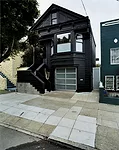The firm used carefully quirky finishes in this renovation of a formerly rundown Victorian house in San Francisco's Noe Valley. The client'a stylist, skateboarder, and designer'became a colleague when