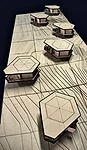For a hotel project in Oaxaca, south of Mexico City, Gracia designed six hexagonal cabins on a farm that grows agave. Local people would make clay brick for the prefab-steel structures, each 870 squar