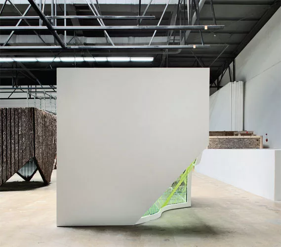 SsD created this project, a deceptively simple six-and-a-half-foot cube, for South Korea's Gwangju Design Biennale in 2009. While the plaster-and-wood volume takes an unassuming form, visitors step in