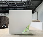 SsD created this project, a deceptively simple six-and-a-half-foot cube, for South Korea's Gwangju Design Biennale in 2009. While the plaster-and-wood volume takes an unassuming form, visitors step in