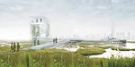 SsD's Island of Water is a 2010 plan to reestablish Ahamdo Island, a small strip of land in Incheon, South Korea, that in 1930 was accessible only via a footbridge passable at low tide. Today the area
