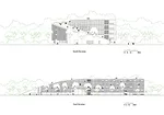 Located in the new town of Binh Duong, a 30-minute drive outside of Ho Chi Minh City, this school uses an S-shaped plan to wrap around a pair of courtyards and provide an uninterrupted circulation loo
