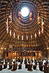 Part of a complex in Binh Duong province that includes the wNw Cafe (next slide), this domed bamboo structure was designed as a bar and entertainment space but is now used occasionally by the local co
