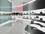 Located within Singapore's ION Orchard shopping mall, Anteprima ION is Nagayama's most recent boutique interior for the fashion handbag brand. The products of a Japanese designer based in Milan, the k