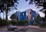 Though located in Tokyo, this 12-unit apartment building was inspired by the craggy topography of mountains.  Completed in 2010, it is composed of walls and roof that blend seamlessly together to form