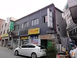 This residential project with street-front commercial spaces takes advantage of a grandfather clause that exempts existing buildings from having to provide parking. JOHO convinced the client to renova