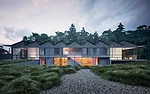 O&rsquo;Brien calls this house for two artists, in Sonoma, California, &ldquo;a study in symmetry within symmetry&rdquo; due to the geometric explorations he undertook in its design. On both the exter