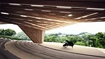 Aranda\Lasch won the competition for this performance and event venue in west central Africa in collaboration with architects Westlake Reed Leskosky and engineers AKT II. The scheme entails renovating