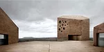The stone tower is 'a recognizable type-form in Castille,' says Alberto Veiga. In this project, located about 111 miles north of Madrid, it houses the board overseeing the wines of the Ribera del Duer