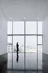 One of the first buildings completed in Byeollae, a new district in northeast Seoul, this church serves as an important landmark in a place that's just beginning to develop an identity. Na and Yoo des