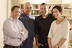 Studio Ma partners from left to right: Tim Keil, Dan Hoffman, Christopher Alt, Christiana Moss