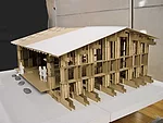 Architecture professor Hiroto Kobayashi and his students design a bath house for a community in Minami Sanriku, a town impacted by the March 11, 2011 earthquake and tsunami.