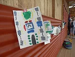 Children in the community were encouraged to present their ideas for the new buildings.