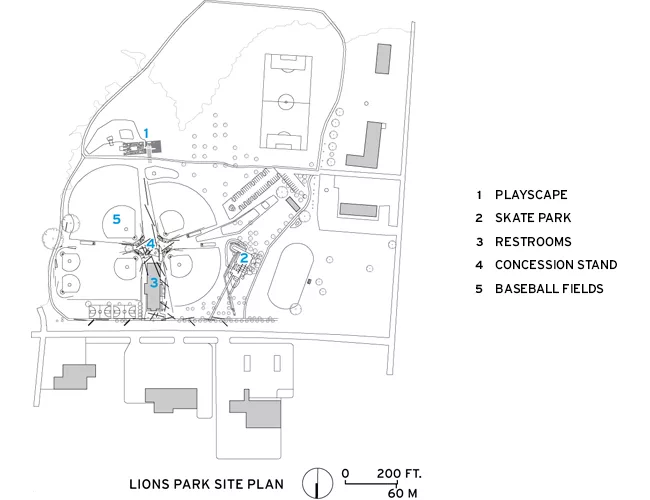 Lions Park Playscape