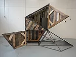Chicken Circus chicken coop designed and built by Studio H students.