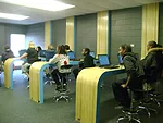 Instructional computer lab renovation by Project H Design for Bertie High School.