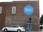 Connect Bertie graphic campaign supporting free broadband project in Bertie County. 
