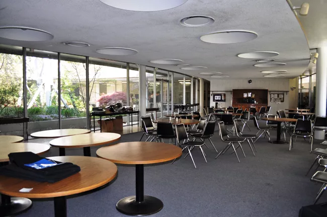 As this photo makes clear, John Terence Kelly&rsquo;s 1959 office building was in disrepair and an economic drain on ASM prior to renovation. The dome itself, also built in 1959, was in good shape and