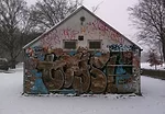 The original storage shed was in considerable disrepair before MLRP performed the renovation and upgrade.
