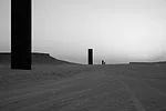 Commission by the Qatar Museums Authority, Serra's 2014 installation in the Brouq Nature Reserve comprises four steel plates, each just over five inches thick and 13 feet wide, with two stretching to 