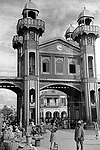 Prefabricated in France, the iron structure initially was destined to serve as a railway station in Cairo. For unknown reasons, it ended up in Haiti, where it was inaugurated in 1891.