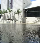 Flooding in Brisbane, the state capital.