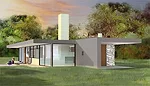 New Jersey-based Tarantino Studio is proposing to relocate Frank Lloyd Wright's 1954 Bachman Wilson House from Millstone, New Jersey, to one of the Sagaponac lots. Lawrence and Sharon Tarantino bought