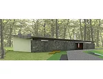 New Jersey-based Tarantino Studio is proposing to relocate Frank Lloyd Wright's 1954 Bachman Wilson House from Millstone, New Jersey, to one of the Sagaponac lots. Lawrence and Sharon Tarantino bought