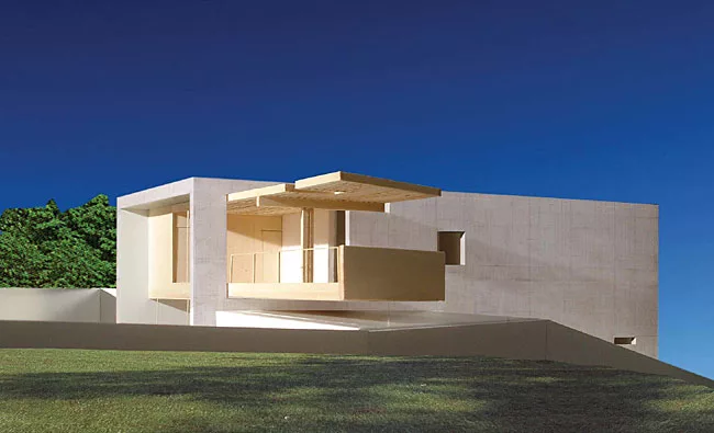 New Jersey-based Tarantino Studio is proposing to relocate Frank Lloyd Wright's 1954 Bachman Wilson House from Millstone, New Jersey, to one of the Sagaponac lots. Lawrence and Sharon Tarantino bought