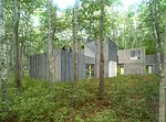 New Jersey-based Tarantino Studio is proposing to relocate Frank Lloyd Wright's 1954 Bachman Wilson House from Millstone, New Jersey, to one of the Sagaponac lots. Lawrence and Sharon Tarantino bought